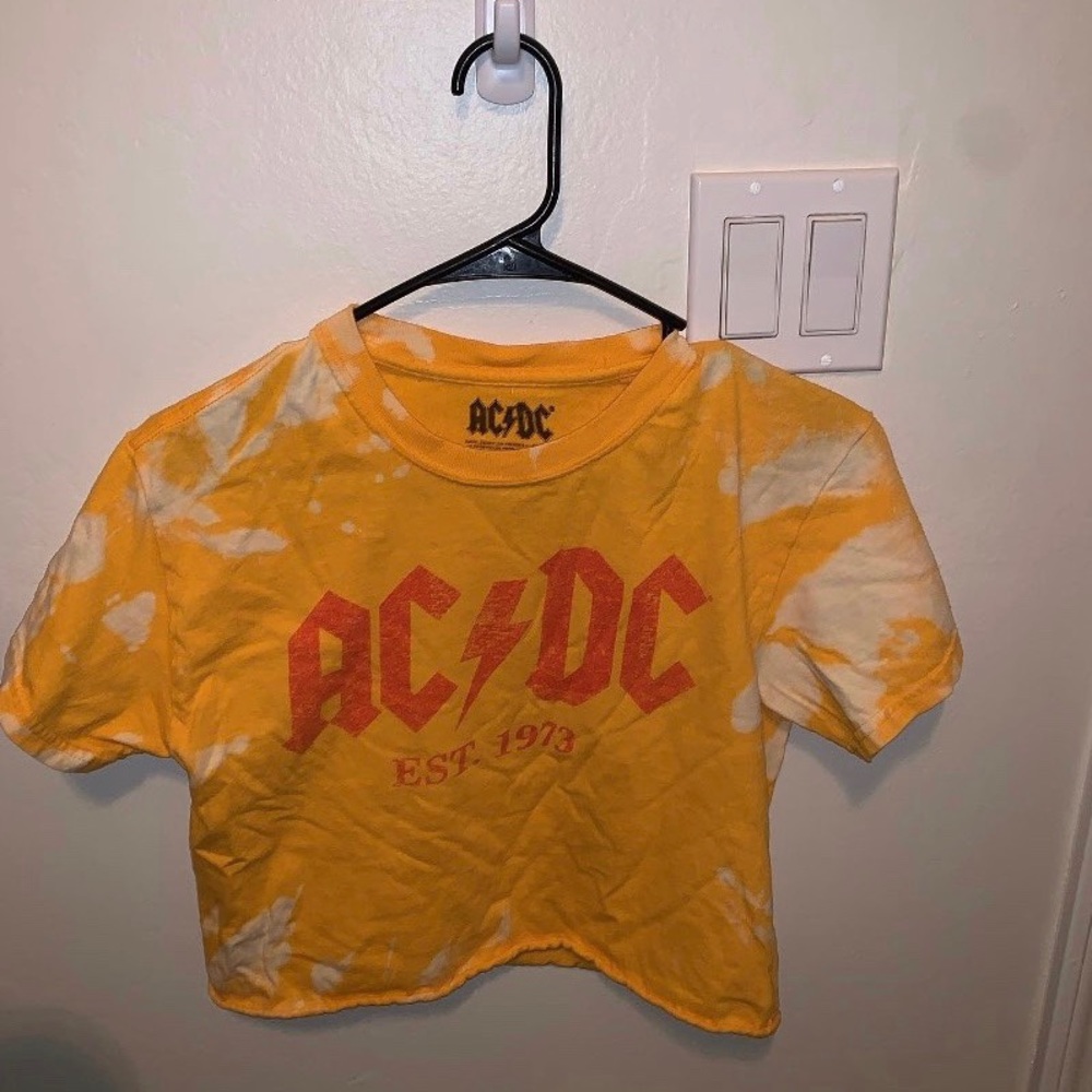 Crop top ACDC SHIRT